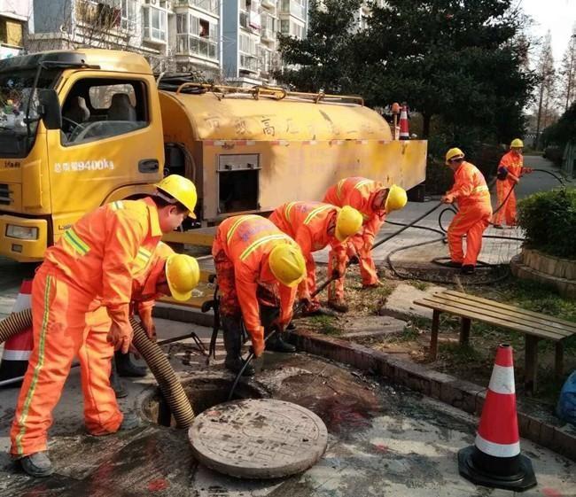 文罗镇市政管道清淤