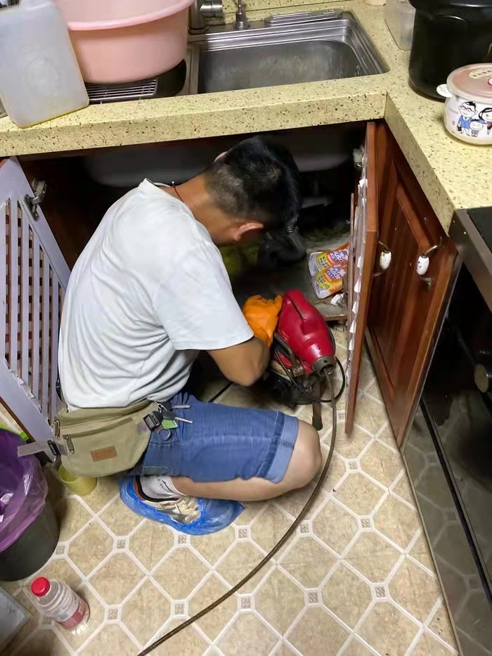 文罗镇通下水道